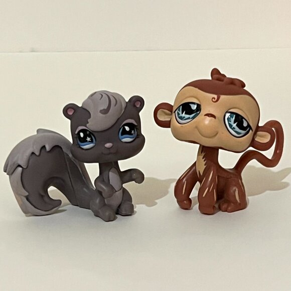 Littlest Pet Shop Pets Only Clubhouse with Squirrel #484 and Monkey #485 - Picture 3 of 13